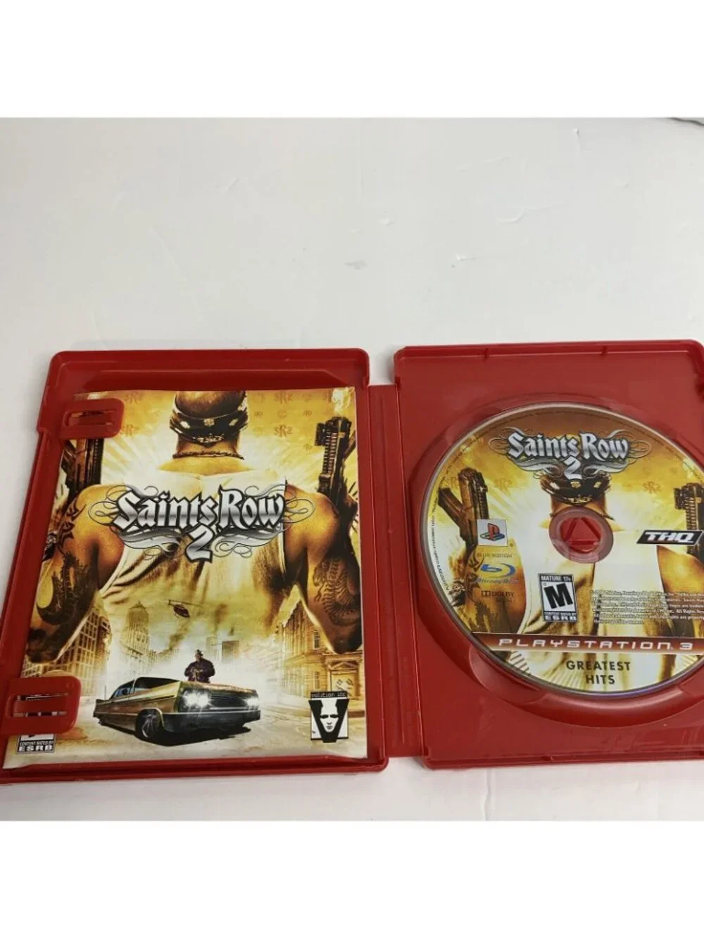 PS3 Lot of 5 Games | Red Dead, Assassin's Creed, MLB, Saints Row2, Mortal Kombat